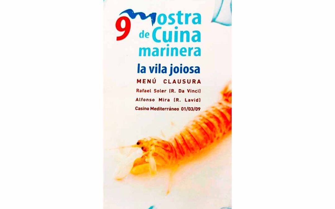 9ª Mostra de Cuina marinera de La Vila Joiosa