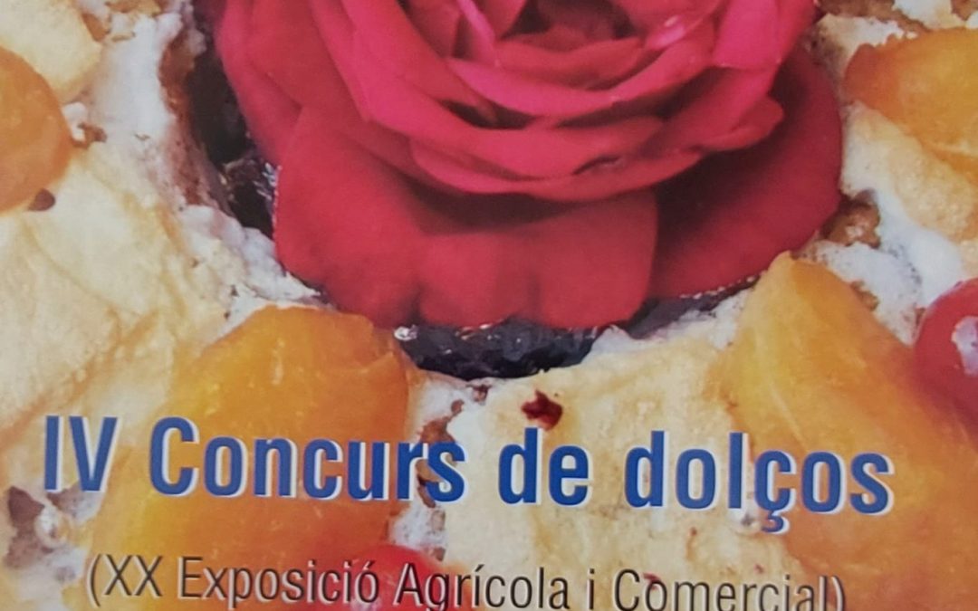 IV Concurs de dolços
