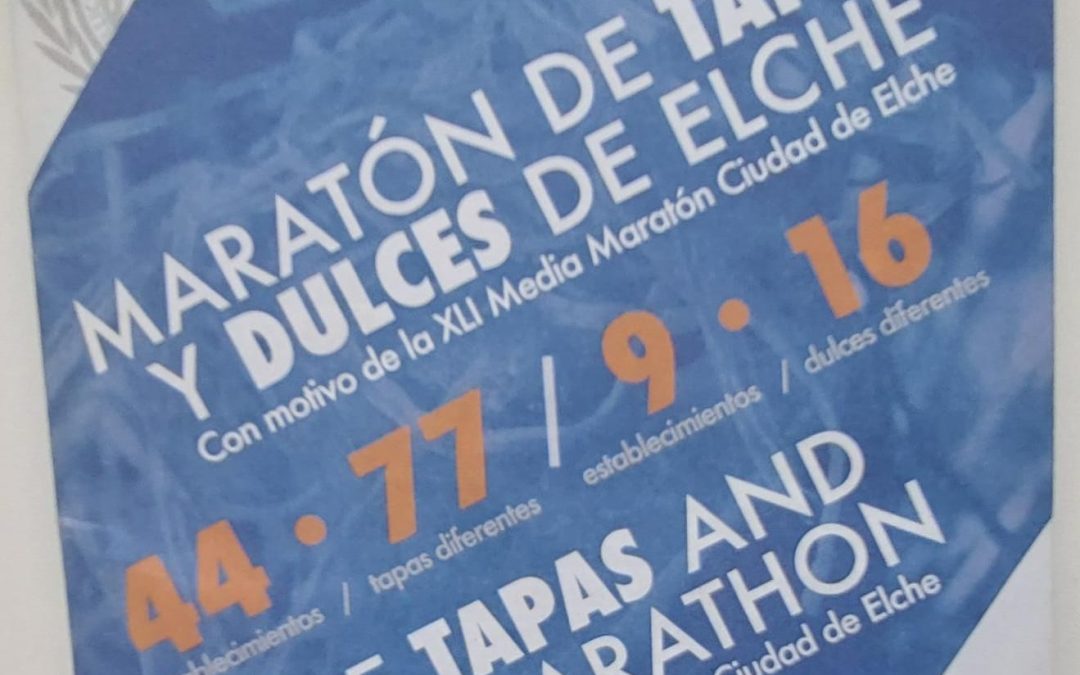 Maratón de tapas y dulces de Elche