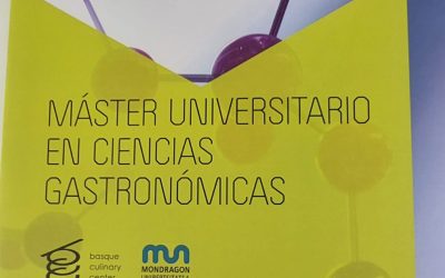 Máster universitario de ciencias gastronómicas